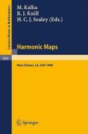 Harmonic Maps edito da Springer Berlin Heidelberg