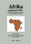 Afrika Jahrbuch 1995 edito da VS Verlag für Sozialwissenschaften