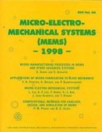 Microelectromechanical Systems (mems) - 1998 edito da American Society Of Mechanical Engineers,u.s.