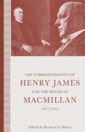 The Correspondence of Henry James and the House of Macmillan, 1877-1914 edito da Palgrave Macmillan UK