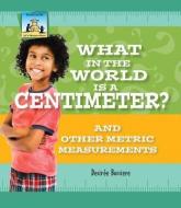 What in the World Is a Centimeter? and Other Metric Measurements di Desiree Bussiere edito da SANDCASTLE