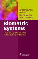 Biometric Systems edito da Springer-Verlag GmbH