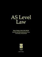 As Level Law di Mary Collins, Paul Cappi edito da Cavendish Publishing Ltd