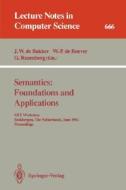 Semantics: Foundations and Applications edito da Springer Berlin Heidelberg