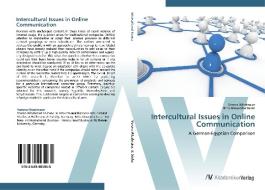 Intercultural Issues in Online Communication di Verena Wiedmaier, Britt Alexandra Söder edito da AV Akademikerverlag