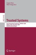 Trusted Systems edito da Springer-Verlag GmbH