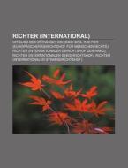 Richter (International) di Quelle Wikipedia edito da Books LLC, Reference Series