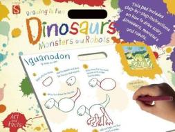 Drawing Is Fun: Dinosaurs, Monsters and Robots di Mark Bergin edito da Scribblers