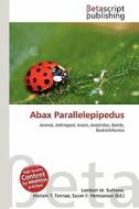 Abax Parallelepipedus edito da Betascript Publishing