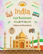 India verkennen - Cultureel kleurboek - Creatieve ontwerpen van Indiase symbolen di Zenart Editions edito da Blurb