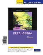 Prealgebra, Books a la Carte Edition di Margaret L. Lial, Diana L. Hestwood edito da Pearson