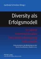 Diversity als Erfolgsmodell edito da Lang, Peter GmbH