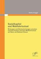 Sozialkapital und Wohlfahrtsstaat di Steffen Kroggel edito da Diplomica Verlag
