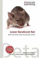 Lesser Bandicoot Rat edito da Betascript Publishing