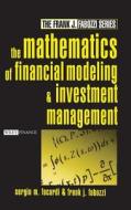 Mathematics of Financial Modeling di Focardi, Fabozzi edito da WILEY