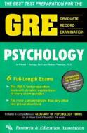 GRE Psychology (Rea) - The Best Test Prep for the GRE di James R. Ogden, Research & Education Association, Ronald Thomas Kellogg edito da Research & Education Association