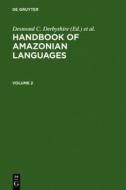 Handbook Amazonian Languages edito da Walter de Gruyter