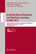 Artificial Neural Networks and Machine Learning - ICANN 2017 edito da Springer International Publishing