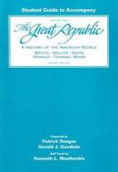 The Great Republic di Bernard Bailyn, etc. edito da Houghton Mifflin