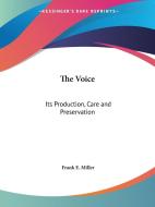 The Voice di Frank E. Miller edito da Kessinger Publishing Co