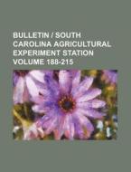 Bulletin - South Carolina Agricultural Experiment Station Volume 188-215 di Books Group edito da Rarebooksclub.com
