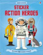 Sticker Dressing Action Heroes di Megan Cullis edito da Usborne Publishing Ltd