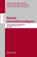 Big Data and Artificial Intelligence edito da Springer Nature Switzerland