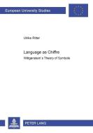 Language as Chiffre di Ulrike Ritter edito da Lang, Peter GmbH