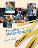 Thinking Mathematically di Robert Blitzer edito da Prentice Hall