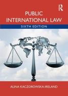 Public International Law di Alina Kaczorowska-Ireland edito da Taylor & Francis Ltd