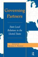 Governing Partners di Russell L Hanson edito da Routledge