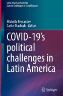 COVID-19's political challenges in Latin America edito da Springer International Publishing