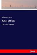 Rulers of India di William W. Hunter edito da hansebooks