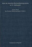 Das Wormser Religionsgesprach 1540/41: 2 Teilbande edito da Vandehoeck & Rupprecht