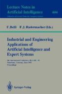 Industrial and Engineering Applications of Artificial Intelligence and Expert Systems edito da Springer Berlin Heidelberg