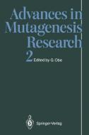 Advances in Mutagenesis Research 2 edito da Springer Berlin Heidelberg