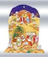 Nativity Scene Pop-Up Advent Calendar #Ca602 edito da Morehouse Church Supplies