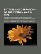 Battles And Operations Of The Vietnam Wa di Books Llc edito da Books LLC, Wiki Series
