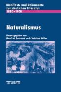 Naturalismus edito da J.b. Metzler