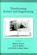 Transforming Science and Engineering di Abigail J. Stewart edito da University of Michigan Press