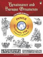 Renaissance And Baroque Ornaments edito da Dover Publications Inc.