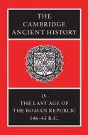The Cambridge Ancient History di J. A. Crook edito da Cambridge University Press
