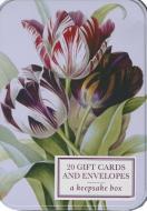 Tin Box Of 20 Gift Cards And Envelopes: Redoute Tulip di Peony Press edito da Anness Publishing