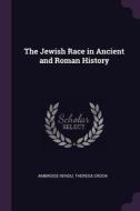 The Jewish Race in Ancient and Roman History di Ambroise Rendu, Theresa Crook edito da CHIZINE PUBN