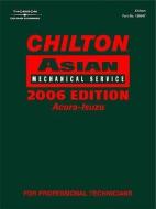 Chilton Asian Mechanical Service Manual Set di Chilton Automotive Books edito da CHILTON BOOK CO