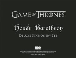 Game of Thrones: House Baratheon Deluxe Stationery Set edito da Insight Editions