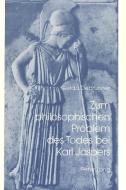 Zum philosophischen Problem des Todes bei Karl Jaspers di Gerda Debrunner edito da Lang, Peter