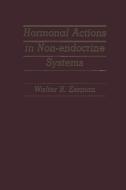 Hormonal Actions in Non-endocrine Systems edito da Springer Netherlands