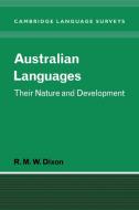 Australian Languages di R. M. W. Dixon edito da Cambridge University Press