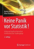 Keine Panik Vor Statistik! di Markus Oestreich, Oliver Romberg edito da Springer Spektrum